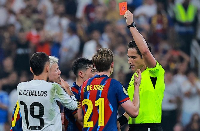 Supercup -SLUT: Barcelona - Real Madrid minut for minut
