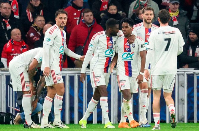 Coupe de France -Endrick blev matchvinder i Lyon-debut
