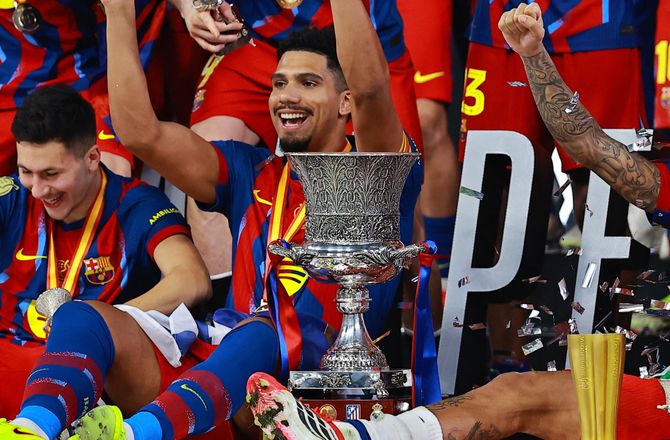 Supercup -Araújo takker Barca: Det var vidunderligt
