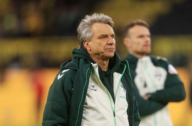 Bundesliga -Werder Bremen fyrer cheftræner
