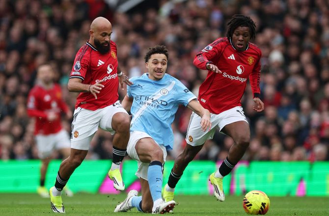 Premier League -SLUT: Manchester United - City minut for minut