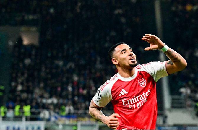 Champions League -Syv ud af syv: Arsenal buldrede videre mod Inter