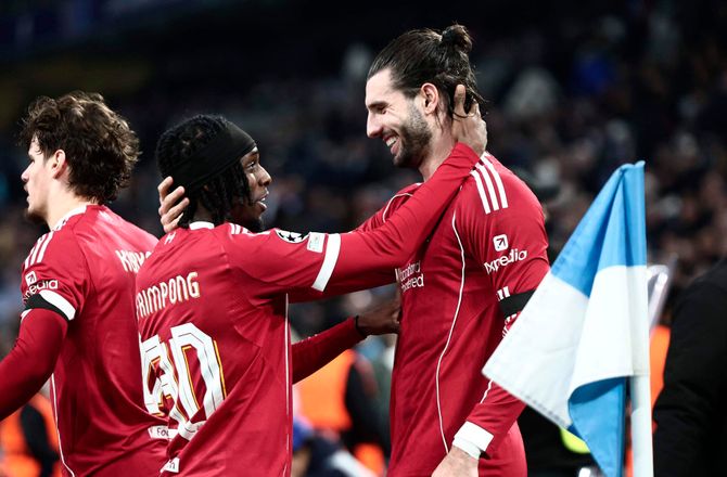 Champions League -Szoboszlai-genialitet grundlagde Liverpool-sejr