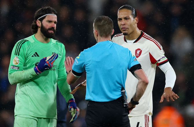 Premier League -Skuffet van Dijk: Følte jeg blev blokeret