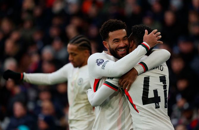 Premier League -Chelsea udklasserede Palace og overhaler Liverpool