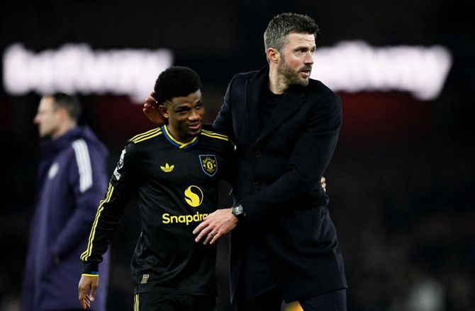 Premier League -Amad Diallo ønsker Carrick får permanent job