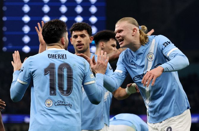 Champions League -City buldrede sig ind i det sjove selskab