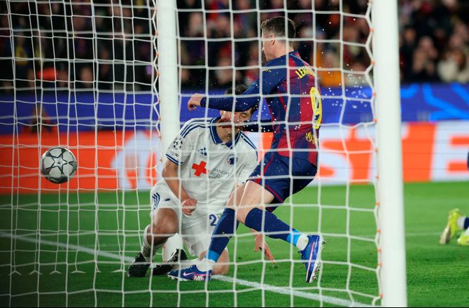 Champions League -SLUT: FC Barcelona - FC København minut for minut