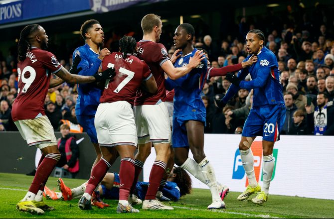 Premier League -Chelsea og West Ham sigtet efter tumult