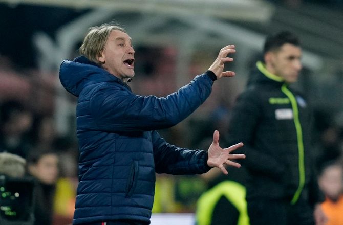 Serie A -Vardy og co. fyrer cheftræneren