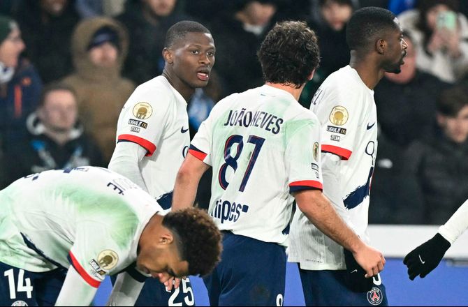 Ligue 1 -Trods rødt kort: PSG slog Strasbourg