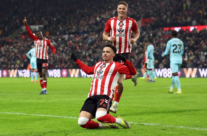 Premier League -Sunderland bankede Burnley 