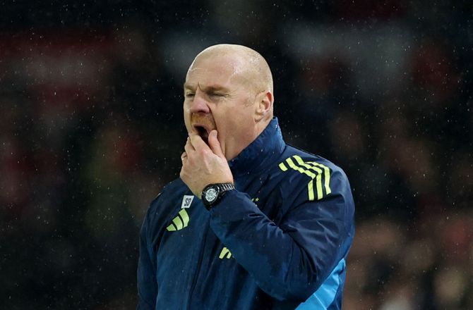 Champions League -Dyche var rygtet til Spurs: Var aldrig i dialog