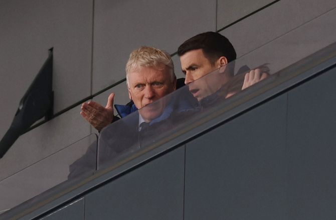Premier League -Moyes så comeback fra tribunen: Var nok løbet på banen