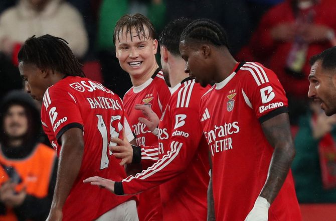 Primeira Liga -Schjelderup åbnede ballet i Benfica-sejr