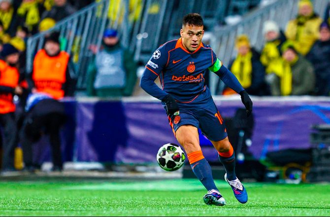 Champions League -Lautaro Martinez misser skæbnekamp