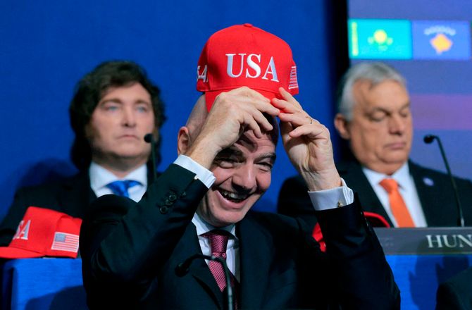 VM -Infantino vil have Iran til VM: Der er ingen plan B