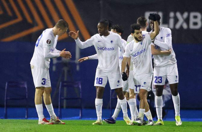 Europa League -Dinamo Zagreb skuffede stort mod Genk