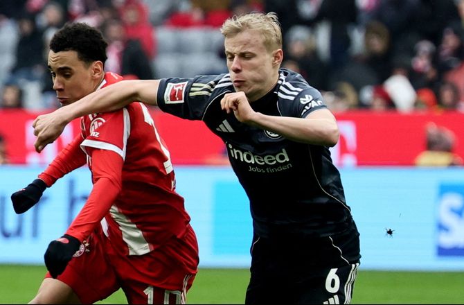 Bundesliga -Højlund fremtvang spænding mod Bayern
