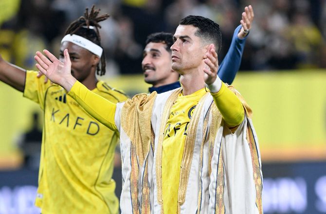 Saudi Pro League -Efter spekulationer: Ronaldo meldt skadet