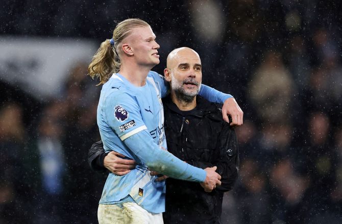 Premier League -Pep om Haaland: Han har det meget bedre 