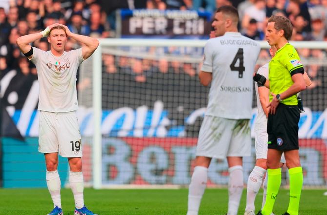 Serie A -Atalanta nedlagde Napoli