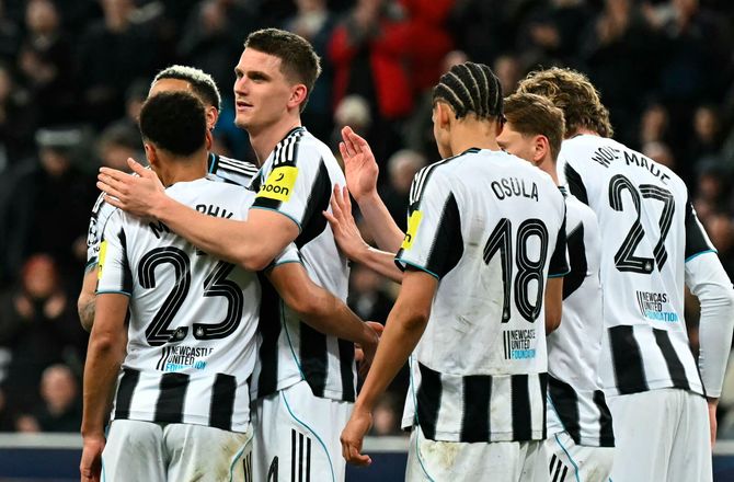 Champions League -Newcastle stensikkert videre i CL efter drømmestart