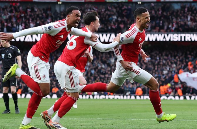 Premier League -Arsenal besejrede Chelsea efter hjørnesparksshow