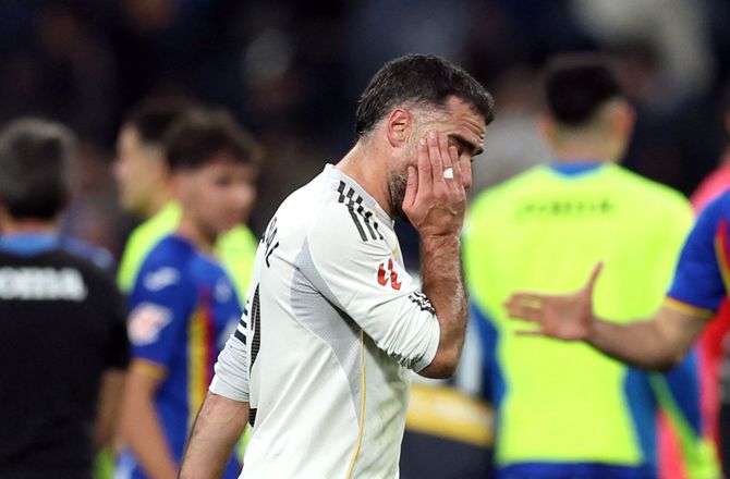 VM -Carvajal droppet: Kun tre Real-spillere i spansk bruttotrup