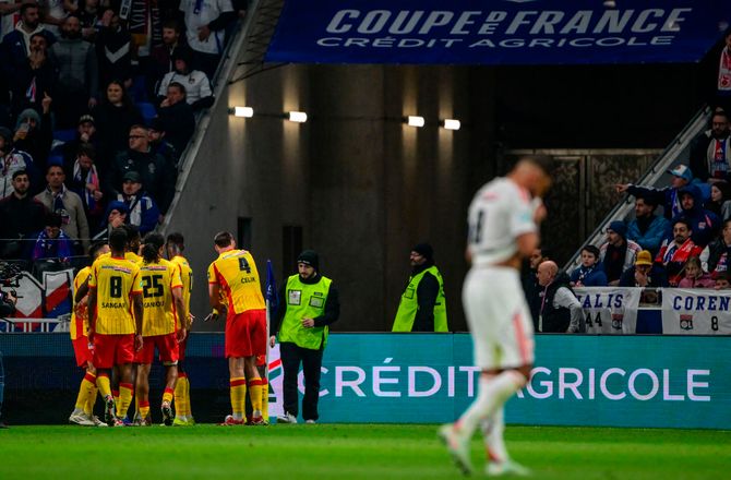 Coupe de France -Lens sendte Lyon ud af Coupe de France