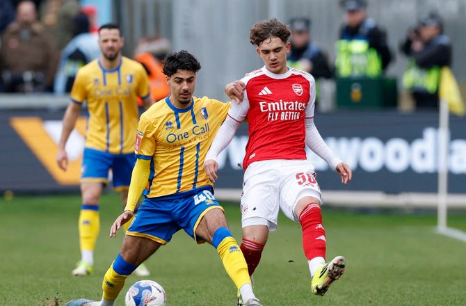 Arsenal -Kepa tror ikke sine øjne: Wow - de er 16 