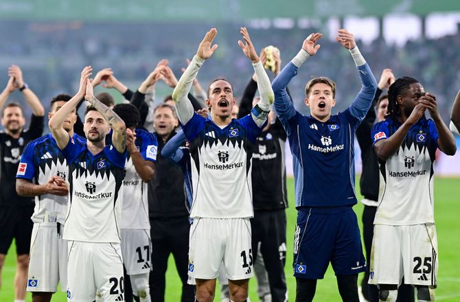 Bundesliga -Hoff Thorup og co. slog HSV trods danske scoringer