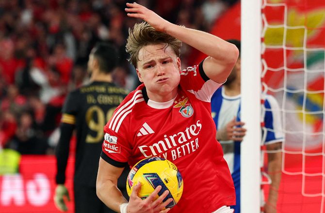 Primeira Liga -Medie: Schjelderup tilbudt stor Benfica-kontrakt