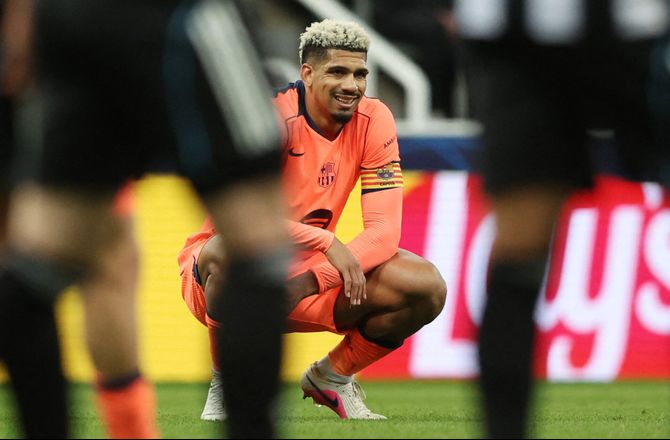Champions League -Araujo kritiserer dommeren: Forstår ikke beslutningen