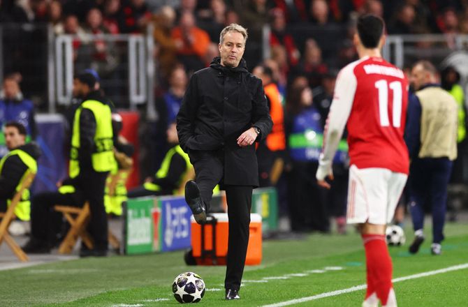 Champions League -Hjulmand forklarer ordveksling: Ville hente ham til landsholdet