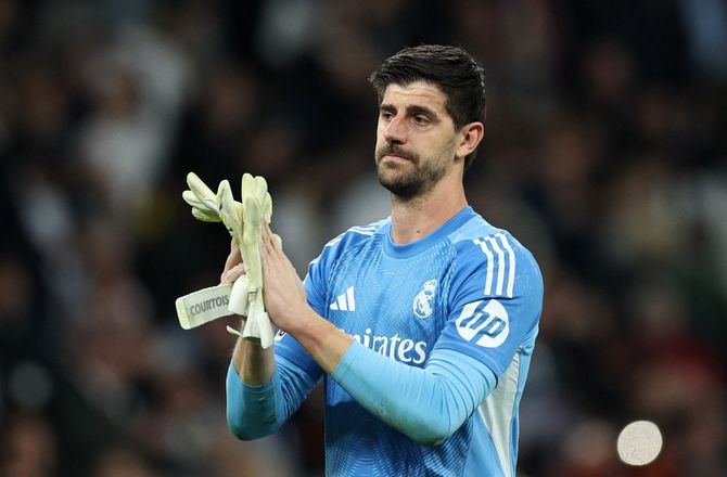 Champions League -Real Madrid melder Courtois skadet