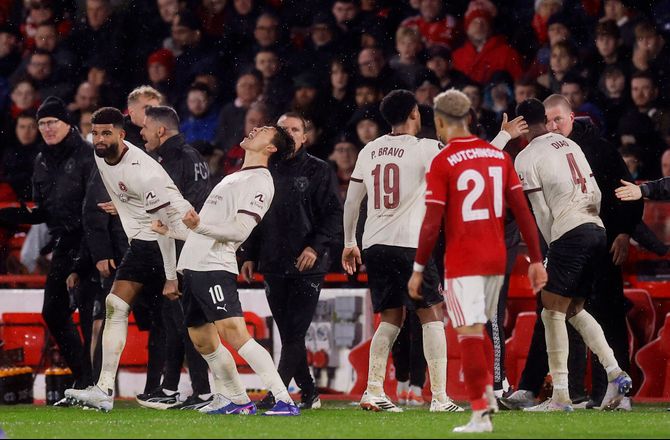 Europa League -Vanvittigt: Cho sikrede FCM drømmeresultat mod Forest