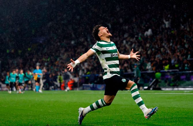 Champions League -Lykkelig Sporting-helt: Vi spillede perfekt
