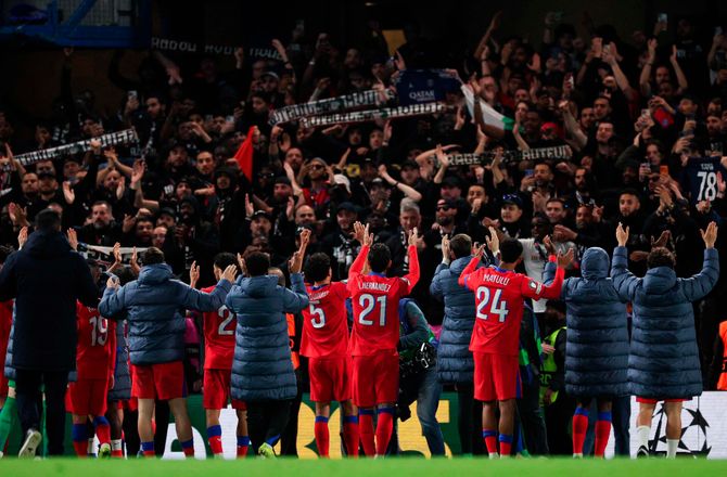 Champions League -PSG smadrede Chelsea igen