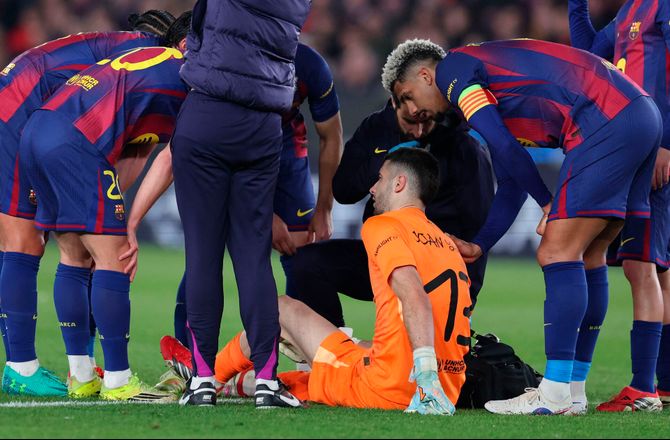 Champions League -Barcelona melder ud om Joan Garcia