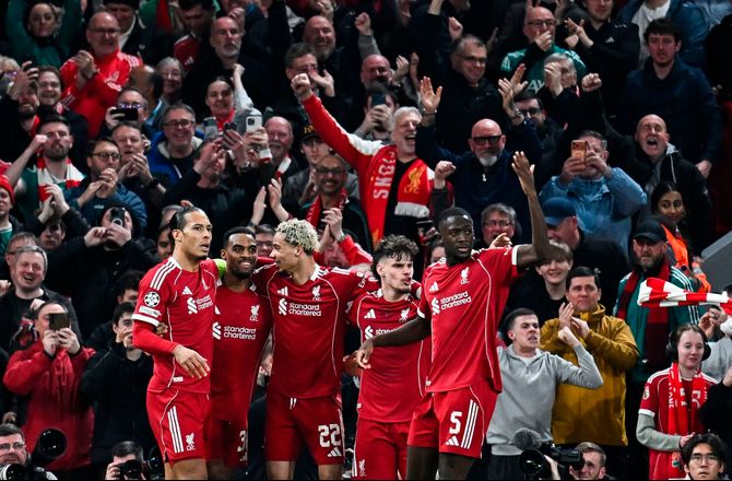 Champions League -SLUT: Liverpool - Galatasaray minut for minut