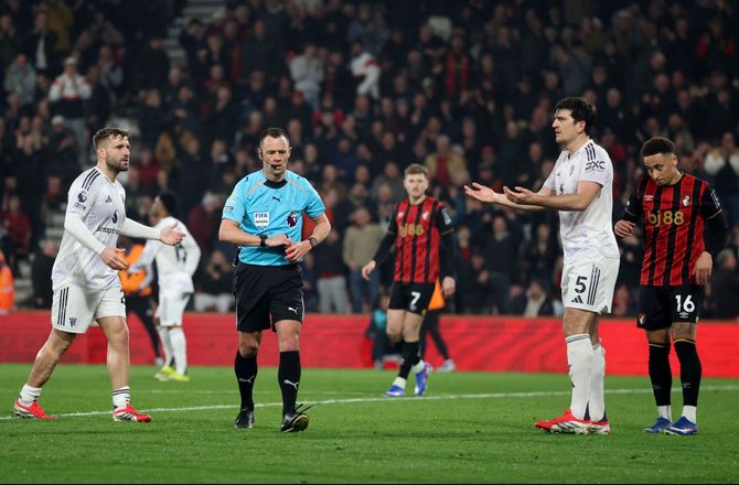 Premier League -Maguire-rødt blev dyrt for United