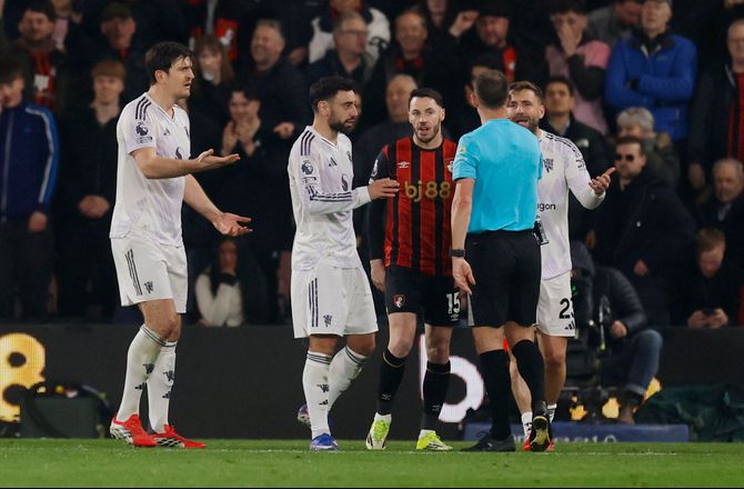 Premier League -United utilfredse: PL forklarer to omdiskuterede situationer