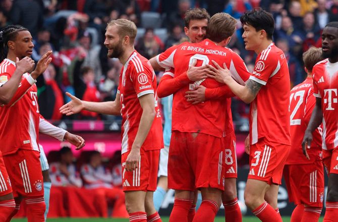 Bundesliga -105 mål: Vanvittige Bayern sætter målrekord i storsejr