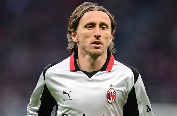 Serie A -Modrić: Milan er på niveau med Real Madrid