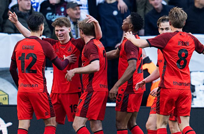 3F Superliga -Sejr over FCK rangerer højt i Fredericia: Vi er et SL-hold nu