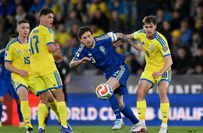 VM kval. UEFA -Lindelöf smed masken: Et slag havde knækket næsen