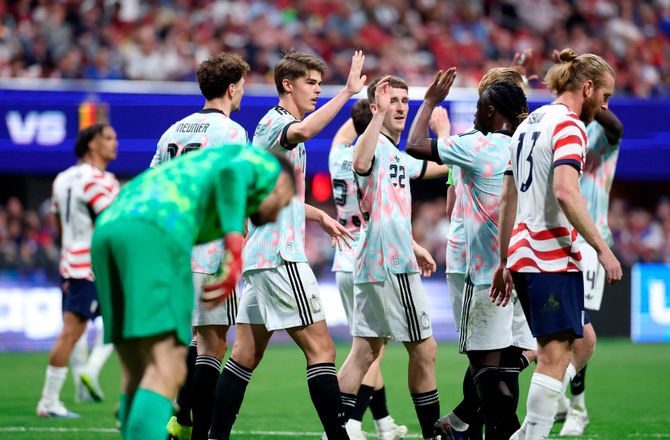 International -Belgien bankede USA efter pausen