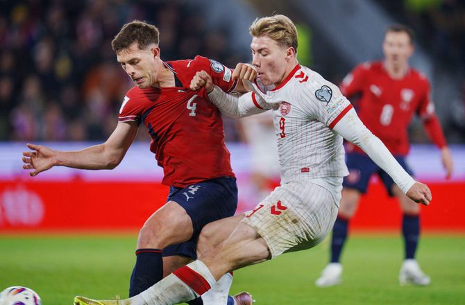 VM kval. UEFA -Højlund: Svært at putte os blandt de bedste