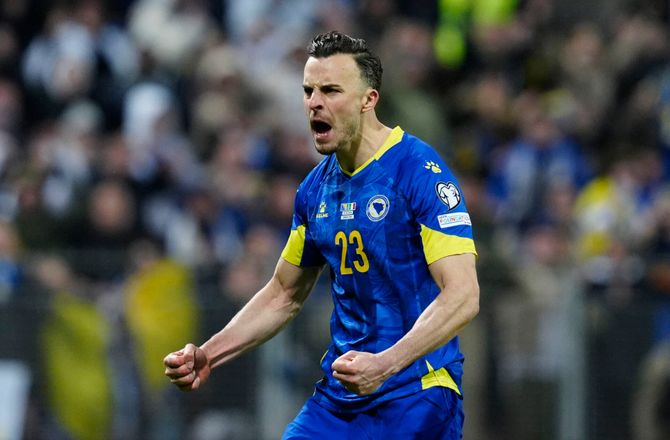 Bundesliga -Medie: Jonas Wind kan erstattes af bosnisk bomber